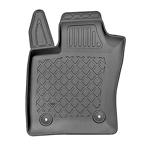 Conjunto de alfombrilla para maletero y alfombrillas para el interior del coche TPE para: Jeep Compass II MP 4xe Plug-in Hybrid SUV (07.2020-....) - maletero superior; suelo móvil en la posición superior