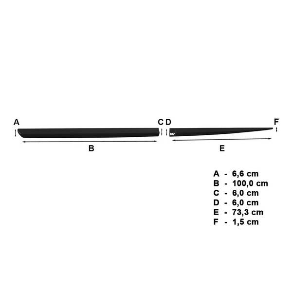 Protectores laterales negros para el coche Hyundai i30 CW (2007-2011)