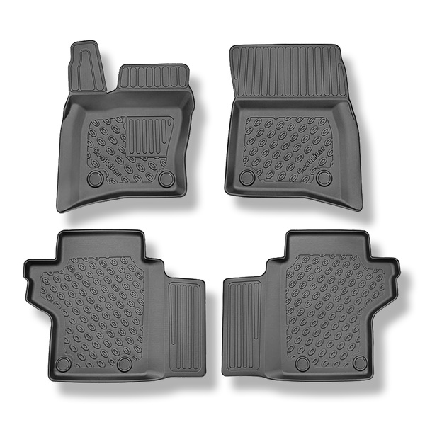 Alfombrillas de TPE adecuadas para Land Rover Defender 90 (L663) SUV (01.2020-....) - alfombras para coche