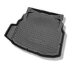 Conjunto de alfombrilla para maletero y alfombrillas para el interior del coche TPE PREMIUM para: Mercedes-Benz Classe C W204 Berlina (04.2007-02.2014) - asientos traseros no reclinables