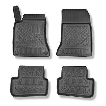 Alfombrillas de TPE adecuadas para Mercedes-Benz CLA C117 Shooting Brake (01.2015-08.2019) - alfombras para coche