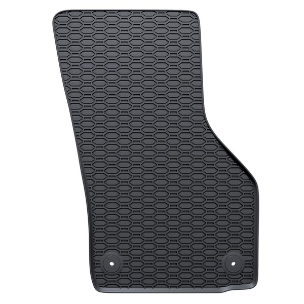 Alfombrillas de goma adecuadas para Skoda Superb IV Familiar (2023-....) - alfombras para coche - negro - 4 unidades