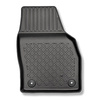 Conjunto de alfombrilla para maletero y alfombrillas para el interior del coche TPE para: Skoda Kamiq Crossover (09.2019-....) - maletero superior; con base multifuncional en la posición más alta; también versión G-Tec