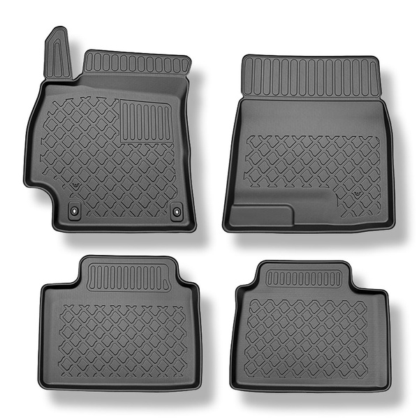 Alfombrillas de TPE adecuadas para Hyundai Elantra VII (CN7) Berlina (01.2021-....) - alfombras para coche