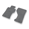 Alfombrillas de Velour adecuadas para Mazda MX-5 IV Roadster (2014-....) - alfombras para coche - Premium color gris