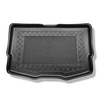 Alfombra para maletero adecuada para Nissan Note E12 Hatchback (10.2013-03.2016) - Protector maletero - Alfombrilla maletero antideslizante - para modelos con base móvil (Acenta, Acenta Premium y Tekna); a ambos niveles (inferior y superior)