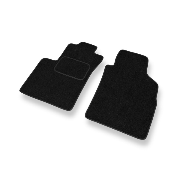Alfombrillas de fieltro adecuadas para Ford KA II Hatchback (2008-2016) - alfombras para coche - color negro