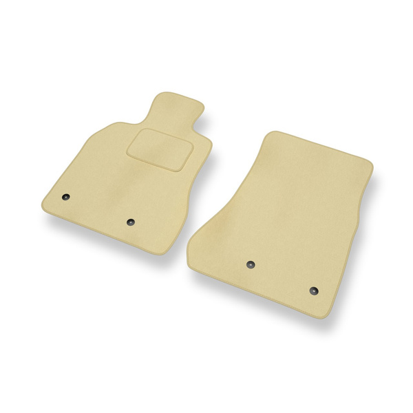 Alfombrillas de Velour adecuadas para Lexus GS II Berlina (1997-2004) - alfombras para coche - Premium color beige