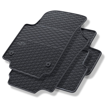 Alfombrillas de goma adecuadas para Seat Mii (2011-2018) - alfombras para coche