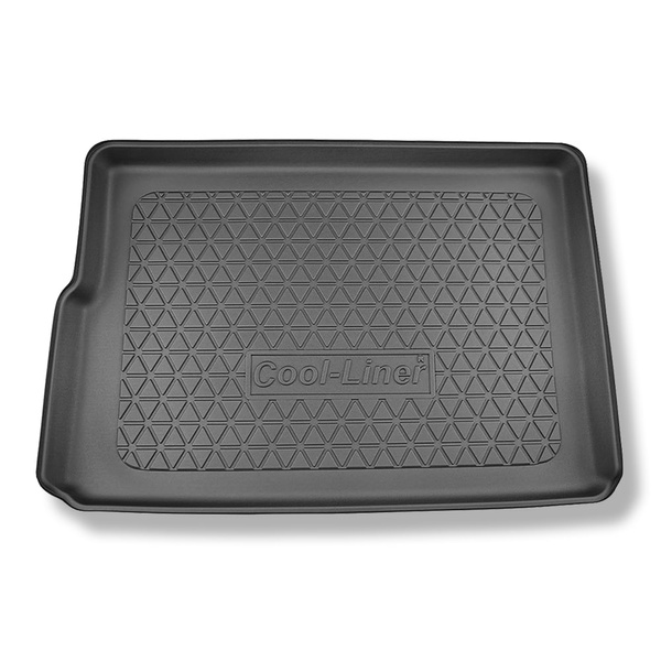 Alfombra para maletero adecuada para Honda e:Ny1 SUV (05.2023-....) - Protector maletero - Alfombrilla maletero antideslizante - parte superior del maletero; base móvil en la posición más alta; con / sin subwoofer