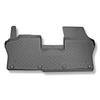 Conjunto de alfombrilla para maletero y alfombrillas para el interior del coche TPE para: Volkswagen ID. Buzz Furgonetaeta (05.2022-....) - 5 plazas; separación corta de eje; también con panel Multi-flex