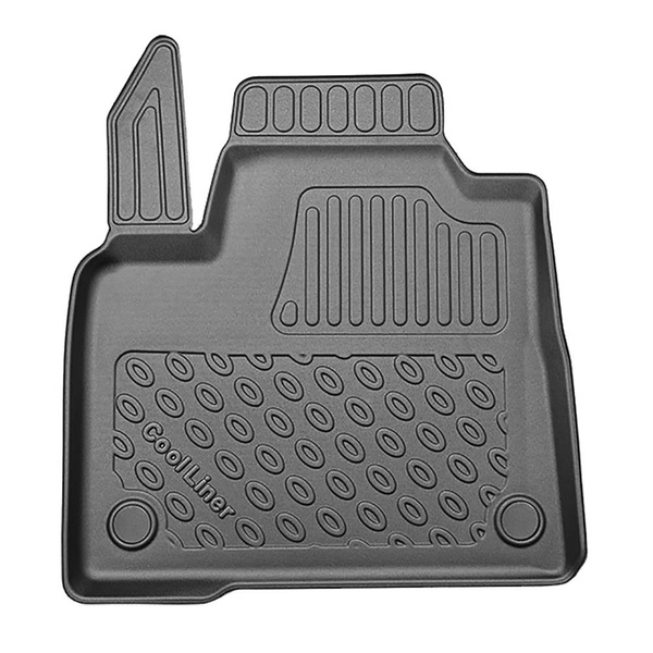 Alfombrillas de TPE adecuadas para Renault Grand Kangoo III Furgoneta (05.2024-....) - distancia entre ejes corta o larga; no para la versión eléctrica - alfombras para coche