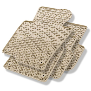 Alfombrillas de goma adecuadas para Volkswagen Passat B7 Berlina, Variant (2010-