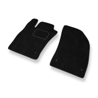 Alfombrillas de Velour adecuadas para Fiat Tipo II (2015-....) - alfombras para coche - Premium color negro
