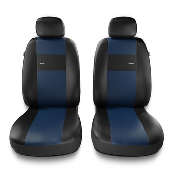 Fundas universales para asientos de coche para Ford Transit Connect I, II, III, IV (2009-....) - 2XL-BL