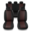 Fundas universales para asientos de coche para Mitsubishi Lancer VI, VII, VIII, IX (1992-2016) - PF-RD