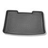 Alfombra para maletero adecuada para Volkswagen Caravelle T6, T6.1 Furgoneta (06.2015-2024) - Protector maletero - Alfombrilla maletero antideslizante - distancia entre ejes corta; para detrás de la 3a fila de asientos