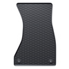 Alfombrillas de goma adecuadas para Audi A4 B9 (2015-2023) - alfombras para coche - negro
