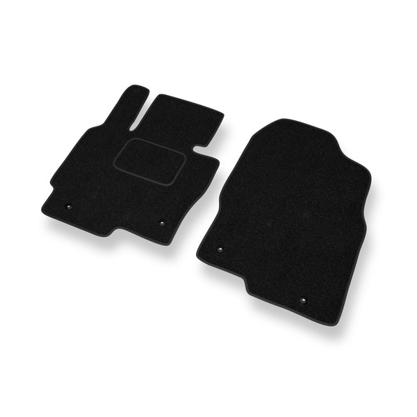 Alfombrillas de fieltro adecuadas para Mazda CX-5 I SUV (2012-2017) - alfombras para coche - color negro