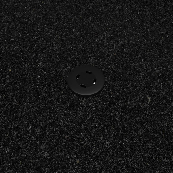 Alfombrillas de fieltro adecuadas para Fiat Doblo II Furgoneta (2010-2022) - alfombras para coche - color negro