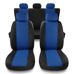 Fundas universales para asientos de coche para Suzuki SX4 I, II (2006-2021) - X.R-BL