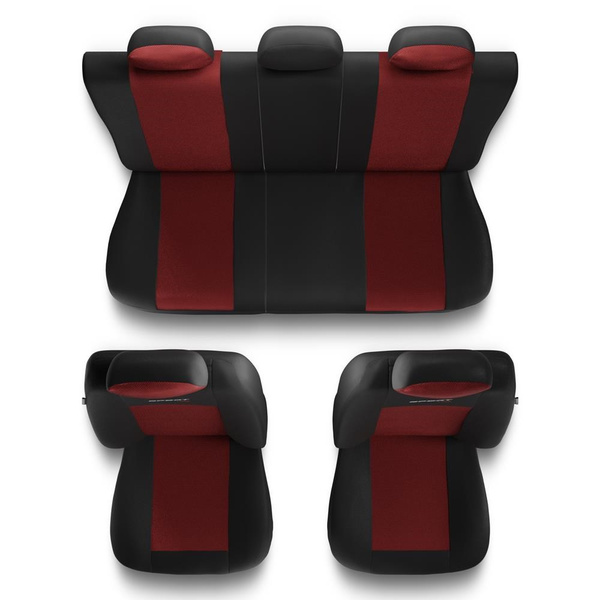 Fundas universales para asientos de coche para Suzuki Celerio (2014-2019) - S-RD