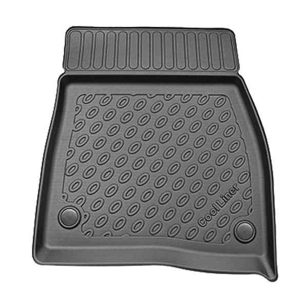 Conjunto de alfombrilla para maletero y alfombrillas para el interior del coche TPE para: Mercedes-Benz EQS X296 SUV (12.2022-....) - 7 plazas; tercera fila vacía