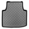 Conjunto de alfombrilla para maletero y alfombrillas para el interior del coche TPE para: Skoda Superb III 3V Familiar (09.2015-11.2023) - maletero inferior (sin suelo multifuncional); no para la versión híbrida