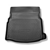 Alfombra para maletero adecuada para Mercedes-Benz Classe E W213 Berlina (04.2016-....) - Protector maletero - Alfombrilla maletero antideslizante - asientos traseros abatibles; no adecuado para versión Plug-in híbrida; sin subwoofer (soundsytem Burmester