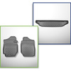 Conjunto de alfombrilla para maletero y alfombrillas para el interior del coche TPE para: Suzuki Jimny II GJ SUV (10.2018-2020)