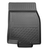 Conjunto de alfombrilla para maletero y alfombrillas para el interior del coche TPE PREMIUM para: Nissan X-Trail III T32 SUV (08.2014-....) - 5 plazas; maletero inferior (bajo el suelo móvil); sin tercera fila