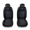 Fundas universales para coche (tipo camiseta) para Citroen C3 Aircross I, II (2017-....) - TS-B
