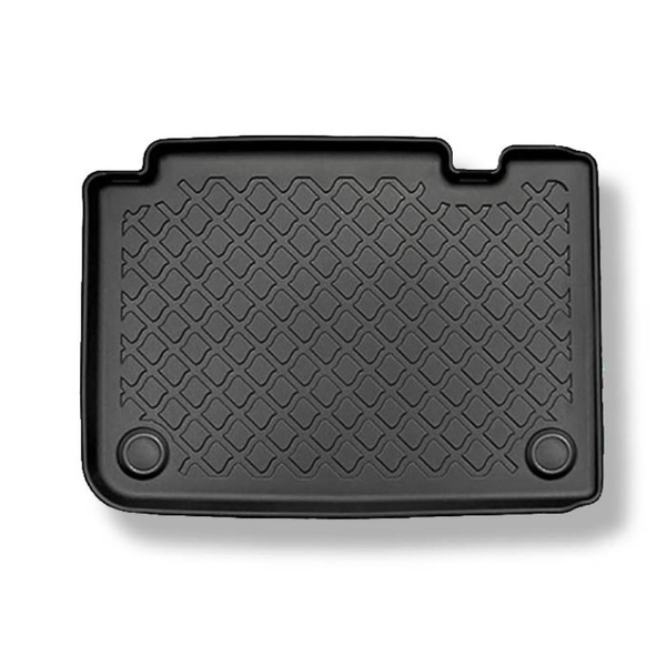 Conjunto de alfombrilla para maletero y alfombrillas para el interior del coche TPE para: Tesla Model S Liftback (04.2015-12.2020) - maletero trasero; tracción a las 4 ruedas