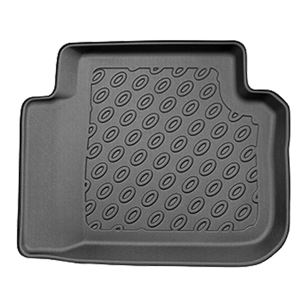 Conjunto de alfombrilla para maletero y alfombrillas para el interior del coche TPE para: Honda Civic XI Hybrid e:HEV Hatchback (10.2022-....) - con/sin subwoofer; posibilidad de cortar el hueco derecho