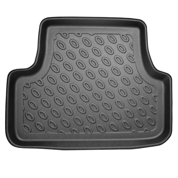 Conjunto de alfombrilla para maletero y alfombrillas para el interior del coche TPE para: Volkswagen Golf VIII Hatchback (12.2019-....) - maletero superior; suelo móvil en la posición superior; con la rueda de repuesto completa / con la rueda de repuesto