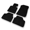 Alfombrillas de Velour adecuadas para BMW X1 I E84 SAV (2009-2015) - alfombras para coche - Premium color negro