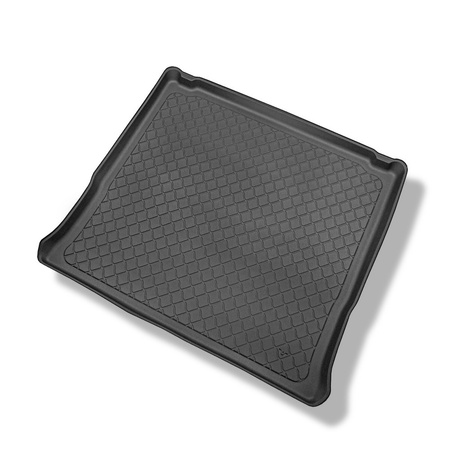 Alfombra para maletero adecuada para Fiat Talento Furgoneta (2016-2020) - Protector maletero - Alfombrilla maletero antideslizante - versión turismo (familiar/tour); para detrás de la 3a fila de asientos; versión larga (Long); asientos fijos, montados en 