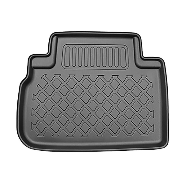 Conjunto de alfombrilla para maletero y alfombrillas para el interior del coche TPE para: Subaru Forester V SK e-Boxer SUV (06.2019-10.2024) - con/sin subwoofer; posibilidad de cortar el hueco derecho