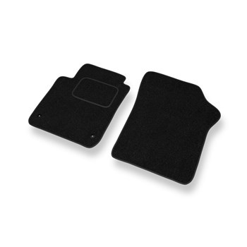 Alfombrillas de fieltro adecuadas para Volkswagen up! I (2011-2022) - alfombras para coche - color negro