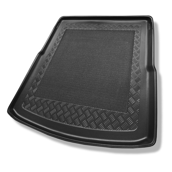 Alfombra para maletero adecuada para Volkswagen Golf VII Variant (09.2013-06.2020) - Protector maletero - Alfombrilla maletero antideslizante