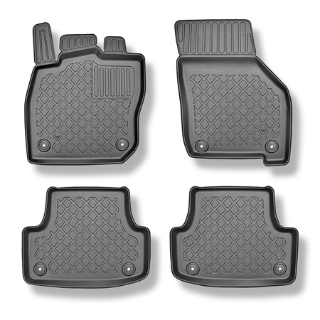 Alfombrillas de TPE adecuadas para Audi A3 8Y Sedan (04.2020-....) - no adecuado para Audi S3 y RS3 - alfombras para coche