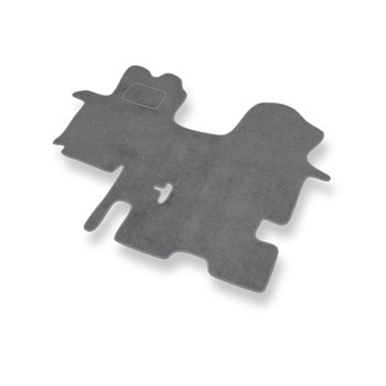 Alfombrillas de Velour adecuadas para Opel Vivaro I Furgoneta (2001-2014) 3 plaz