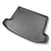 Alfombra para maletero adecuada para Hyundai Tucson III NX4 SUV (12.2020-....) - Protector maletero - Alfombrilla maletero antideslizante - maletero superior; piso móvil en la posición más alta; compartimiento derecho desmonable en los modelos con subwoof