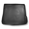 Alfombra para maletero adecuada para Audi Q7 4L SUV (03.2006-05.2015) - Protector maletero - Alfombrilla maletero antideslizante - 5/7 plazas; 3a fila de asientos abatible