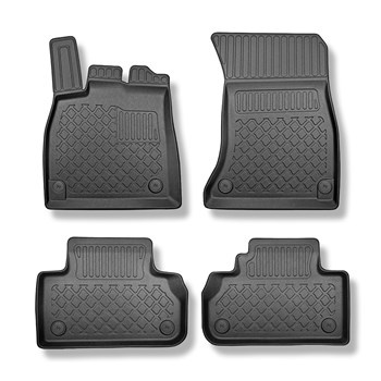 Alfombrillas de TPE adecuadas para Audi Q5 II FY SUV, Sportback (01.2017-08.2024