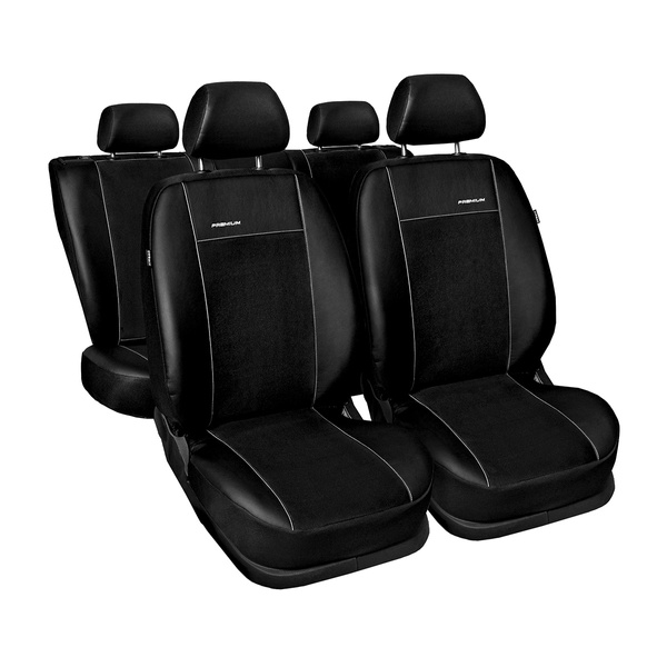 Fundas de asientos hechas a medida para Audi A3 8P Hatchback, Sportback (2003-2009) - nero