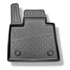 Conjunto de alfombrilla para maletero y alfombrillas para el interior del coche TPE para: BMW X6 G06 SAC (11.2019-....) - maletero superior (para maletero doble); también para modelos con rieles
