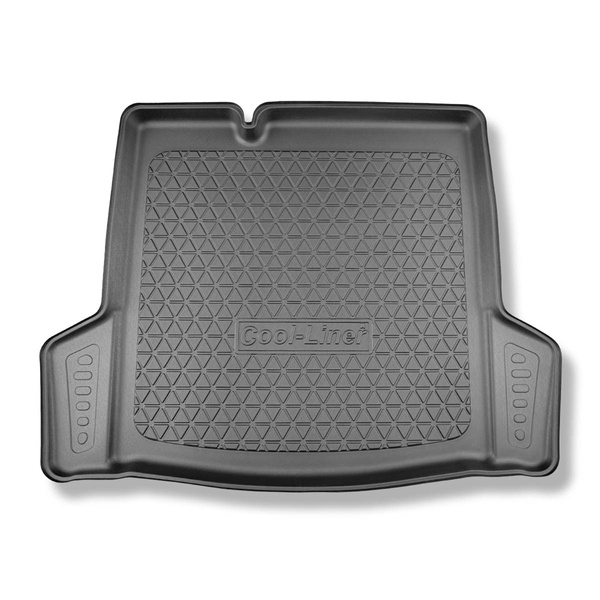 Alfombra para maletero adecuada para Dacia Logan III Berlina (01.2021-....) - Protector maletero - Alfombrilla maletero antideslizante - también versión LPG (TC e 100 LPG)