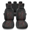 Fundas universales para asientos de coche para Audi A4 B5, B6, B7, B8, B9 (1995-....) - UNE-RD