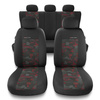 Fundas universales para asientos de coche para Renault Megane I, II, III, IV (1995-....) - UNE-RD